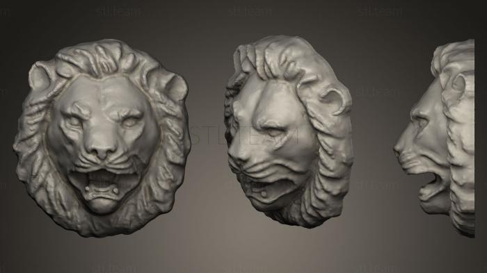 3D model Lion Head (STL)